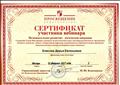 Сертификат участника вебинара на тему: Познавательное развитие: логические операции Сертификат участника вебинара на тему: Познавательное развитие: логические операции